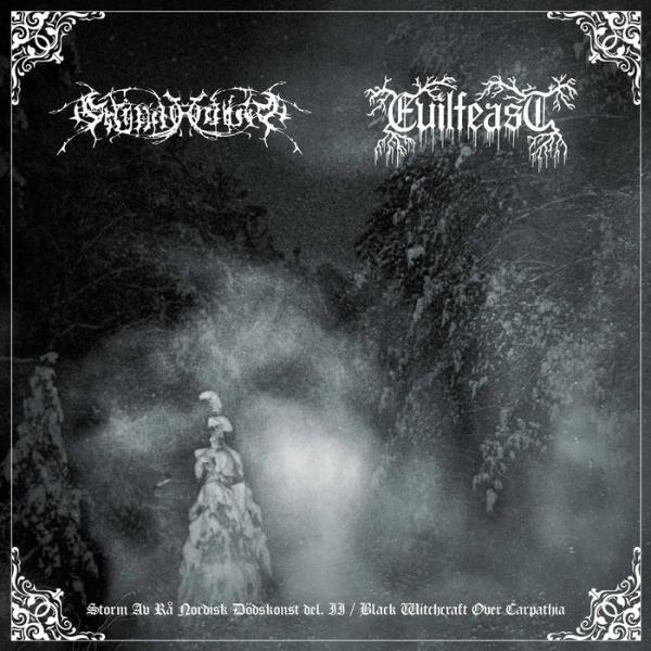 Gnipah​å​lan / Evilfeast - Storm Av Rå Nordisk D​ö​dskonst del II / Black Witchcraft Over Carpathia CD